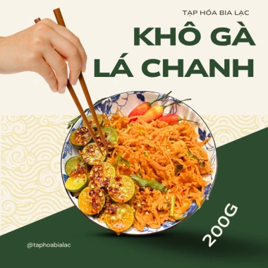Khô gà lá chanh thơm ngon, sợi mềm 500g/250g - Tạp Hóa Bia Lạc KG01, chỉ 112.857 VND 10 Khô gà lá chanh thơm ngon, sợi mềm 500g/250g - Tạp Hóa Bia Lạc KG01, chỉ 112.857 VND 10