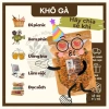 Khô gà lá chanh thượng hạn 300g/200g - Hương vị thơm ngon, chỉ 89.000đ | Việt An Nosato 5