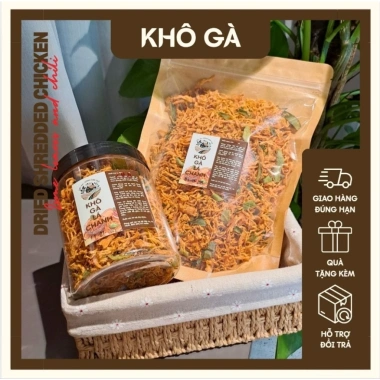 Khô gà lá chanh thượng hạn 300g/200g - Hương vị thơm ngon, chỉ 89.000đ | Việt An Nosato
