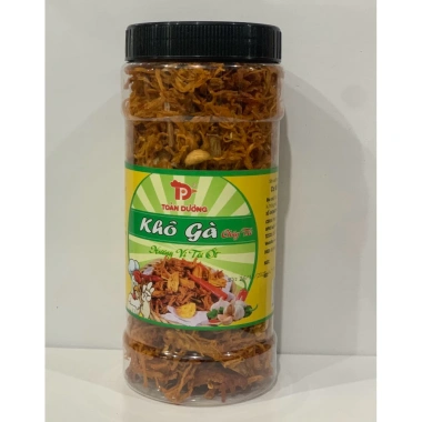 Khô gà lá chanh Tỏi ớt Toàn Dương - Đặc biệt 250g/500g, thơm ngon đậm vị, giảm giá 140.000đ