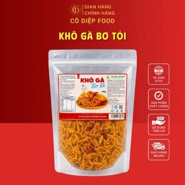 Khô Gà Lá Chanh và Bơ Tỏi Loại 1 - Lon 250g/300g, Hũ 500g, Đầy Đủ Hồ Sơ và Kiểm Nghiệm, Giá 72.000 10 Khô Gà Lá Chanh và Bơ Tỏi Loại 1 - Lon 250g/300g, Hũ 500g, Đầy Đủ Hồ Sơ và Kiểm Nghiệm, Giá 72.000 10