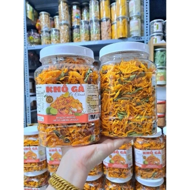 Khô gà lá chanh xé cay Thi Thi 500g - Ăn vặt ngon, giảm giá 120k 4 Khô gà lá chanh xé cay Thi Thi 500g - Ăn vặt ngon, giảm giá 120k 4