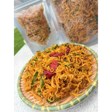 Khô Gà Lá Chanh Xé Sợi Ăn Liền - Thơm Cay Nhẹ, Giá ưu đãi 54.900đ (giảm từ 69.174đ) 4