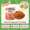 Khô Gà Nguyên Vị 500g Giòn Đặc Sản Sài Gòn Không Lá Chanh, Không Bơ Tỏi | KHA GỒ