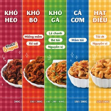Khô Gà Nguyên Vị 500g Giòn Đặc Sản Sài Gòn Không Lá Chanh, Không Bơ Tỏi | KHA GỒ