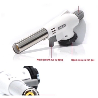 Khò Gas Mini Tự Động Đánh Lửa Flame Gun 1.400°C Núm Điều Chỉnh Nhiệt - Freeship BESTPOOL Giá 22.800₫ 9