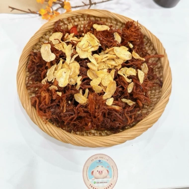 Khô heo cháy tỏi 200g-500g - Đồ ăn vặt siêu ghiền, siêu cuốn - TRANGSU FOODS 9