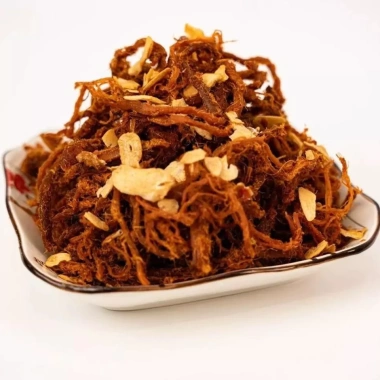 Khô Heo Cháy Tỏi 250gr - Hàng Ngon Xuất Khẩu, Tỏi Riêng, Giá 140k KHOZII FOOD