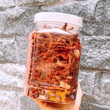 Khô Heo Cháy Tỏi 300/500g - Thịt Sấy Khô Sạch, Giảm Giá Đặc Biệt 89.000 VND
