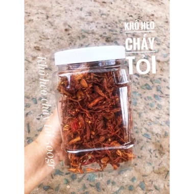 Khô heo cháy tỏi 500g Cay nhẹ thơm ngon giảm giá ưu đãi 125.000đ