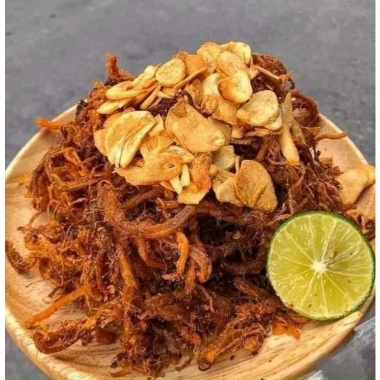 Khô heo cháy tỏi 500g Cay nhẹ thơm ngon giảm giá ưu đãi 125.000đ