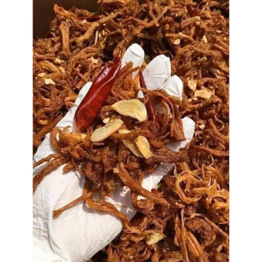 Khô heo cháy tỏi 500g Cay nhẹ thơm ngon giảm giá ưu đãi 125.000đ