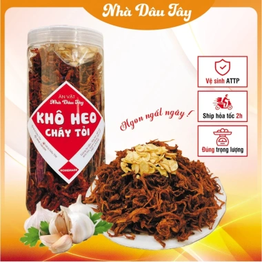 Khô Heo Cháy Tỏi 500g Đậu Tây Ngon Nhất – Homemade Giá Tốt Giảm Giá