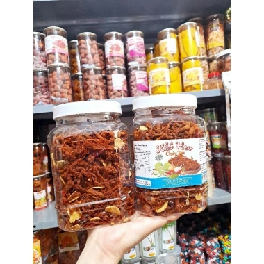 Khô Heo Cháy Tỏi 500gr - Thịt Heo Sấy Khô Ăn Liền, Giá Ưu Đãi 140.000₫ 7