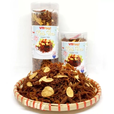 Khô Heo Cháy Tỏi Đậm Vị 300-1.000g Ăn Vặt VNFOOD Giá ưu đãi 93.000 VND