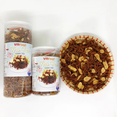 Khô Heo Cháy Tỏi Giòn 250-1.000gr - Đậm Vị, An Toàn Thực Phẩm VnFood - 63.000đ