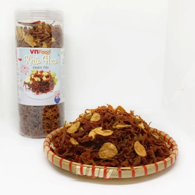 Khô Heo Cháy Tỏi Giòn 250-1.000gr - Đậm Vị, An Toàn Thực Phẩm VnFood - 63.000đ