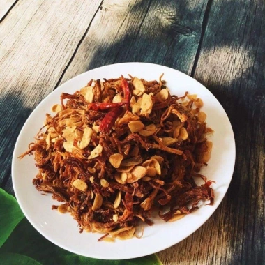Khô Heo Cháy Tỏi Hủ 100-500g Giòn Tan, Vị Đậm, Giảm Giá 20% Chỉ 39.200đ