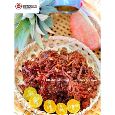 Khô heo cháy tỏi Khánh Mã 250g - Thịt lợn khô giòn, vị tỏi đậm, giảm còn 140k 3