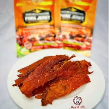 Khô heo xông khói Quang Hiển 100gr - Đậm vị tự nhiên, thơm ngon, chỉ 83.000₫ 2