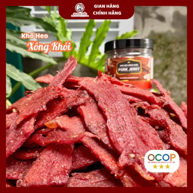 Khô Heo Xông Khói Quang Hiển – Thịt Heo Thật, Vị Đậm Đà, Thơm Khói, Chuẩn ATVSTP 2