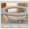 Kho Không Gian Mèo Leo Khung Nấm Gỗ 60cm – Sisal Móng Vuốt, Mài Mèo – 972k 9