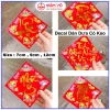 Kho Lớn TP.HCM - COMBO 100 Decal Dán Dưa Có Keo, Trang Trí Bánh Chưng, Bánh Tét, Dưa Hấu, Trái Cây - 95.000