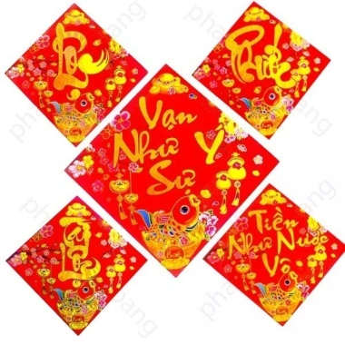 Kho Lớn TP.HCM - COMBO 100 Decal Dán Dưa Có Keo, Trang Trí Bánh Chưng, Bánh Tét, Dưa Hấu, Trái Cây - 95.000