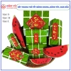 Kho Lớn TP.HCM - COMBO 100 Decal Dán Dưa Có Keo, Trang Trí Bánh Chưng, Bánh Tét, Dưa Hấu, Trái Cây - 95.000 9