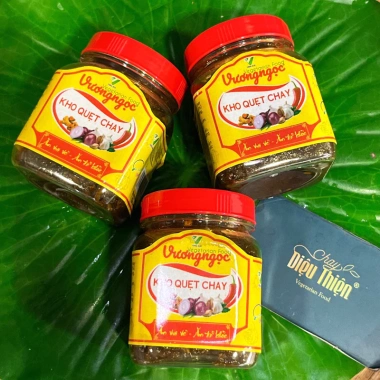 Kho Quẹt Chay Vương Ngọc Hũ 180g - Giá 36.000, giảm sâu, ngon giòn, bổ dưỡng cho người ăn chay