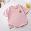 Kho Sẵn COD2.025 3/4-13/14 Độc Cổ Tròn Gái Trai 100% Cotton Giá ưu đãi 143.332 VND