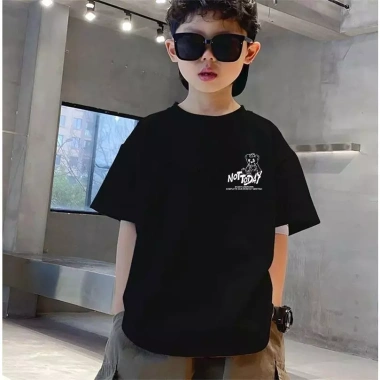 Kho Sẵn COD2.025 3/4-13/14 Độc Cổ Tròn Gái Trai 100% Cotton Giá ưu đãi 143.332 VND
