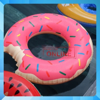 KHO SỈ Phao Bơi Tròn Đa Dụng Cho Bé & Người Lớn - Hình Bánh Donut Giá 50.000₫ 7 KHO SỈ Phao Bơi Tròn Đa Dụng Cho Bé & Người Lớn - Hình Bánh Donut Giá 50.000₫ 7