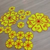 Kho sỉ toàn quốc phụ kiện Tết - Set 16 hoa Mai xốp kim tuyến, chỉ 17.000 VND 2
