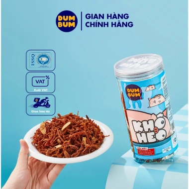 Khô tẩm vị heo DumBum - Thịt heo tươi ngon, không độn gà, giá chỉ 119.000đ 2 Khô tẩm vị heo DumBum - Thịt heo tươi ngon, không độn gà, giá chỉ 119.000đ 2
