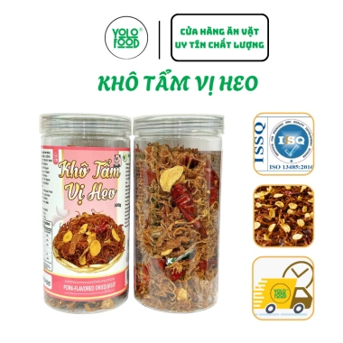 Khô Tẩm Vị Heo YOLOFOOD 150-500g Đậm Đà Cay Ngọt - Ăn Vặt Ngon, Quà Tết Giá 48,140₫ 2 Khô Tẩm Vị Heo YOLOFOOD 150-500g Đậm Đà Cay Ngọt - Ăn Vặt Ngon, Quà Tết Giá 48,140₫ 2