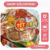 Khô Tết Lục Vị 600g - Set Hoa Mai, Khô Gà Lá Chanh, Bò Sợi, Mực Sợi, Loại 1