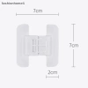 Khóa An Toàn Cửa Cho Bé - Chống Mở Tủ Kính, Kẹp Cửa Tay Cố Định, Giá 28.100đ 5