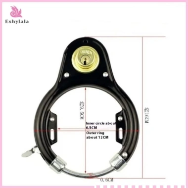 Khóa Bánh Xe Đạp Chữ U 2 Phím Cho Xe Tay Ga và Xe Máy - Mới, Giá Ưu Đãi 110k 3