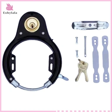 Khóa Bánh Xe Đạp Chữ U 2 Phím Cho Xe Tay Ga và Xe Máy - Mới, Giá Ưu Đãi 110k 4