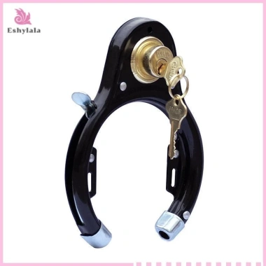 Khóa Bánh Xe Đạp Chữ U 2 Phím Cho Xe Tay Ga và Xe Máy - Mới, Giá Ưu Đãi 110k 5