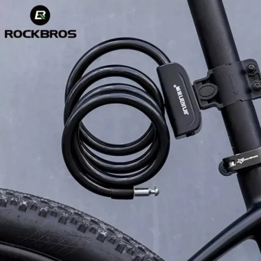 Khóa Cáp Anti-Theft Rockbros Thép Bảo Vệ Xe Đạp Off-Road & Đường Núi - Giá 204k 3