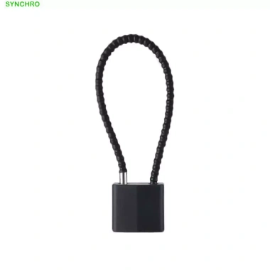 Khóa cáp SYNCHRO – Ổ khóa linh hoạt, mềm nhẹ, chống nước, kèm chìa khóa tủ hồ sơ, chỉ 66.880₫