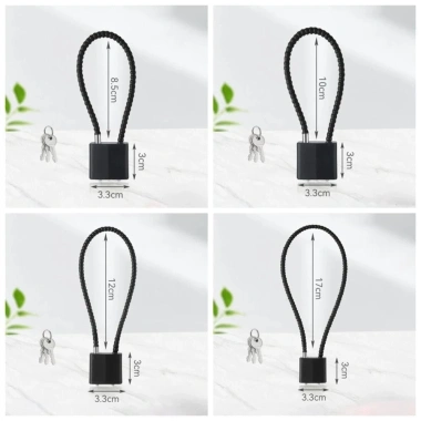 Khóa cáp SYNCHRO – Ổ khóa linh hoạt, mềm nhẹ, chống nước, kèm chìa khóa tủ hồ sơ, chỉ 66.880₫ 2 Khóa cáp SYNCHRO – Ổ khóa linh hoạt, mềm nhẹ, chống nước, kèm chìa khóa tủ hồ sơ, chỉ 66.880₫ 2