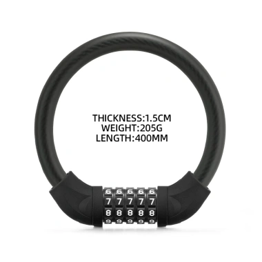 Khóa Cáp Thép Rockbros 1.72cm Cho Xe Đạp - Chống Trộm Mật Khẩu 5 Số, Lớp PVC, Giá 189.518₫ 9