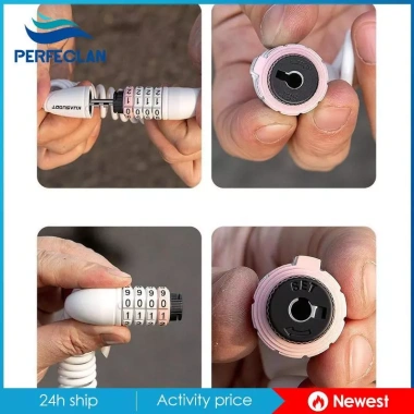 Khóa Cáp Xe Đạp Chống Trộm Dễ Dùng, Bảo Vệ Đường Núi - Giá Ưu Đãi 118.800 VND