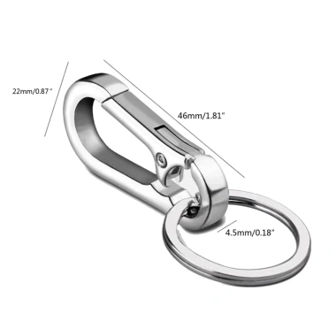 Khóa Carabiner Hợp Kim Siêu Bền, Chống Mất Chìa Khóa Xe Đạp và Dụng Cụ Câu Cá - POOP Nhanh