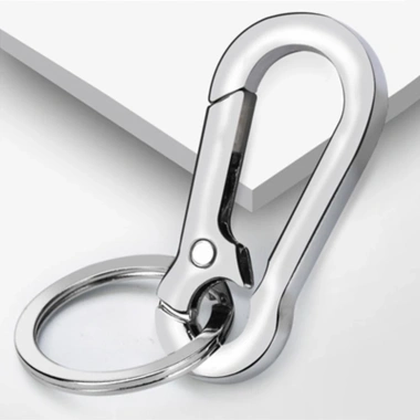 Khóa Carabiner Hợp Kim Siêu Bền, Chống Mất Chìa Khóa Xe Đạp và Dụng Cụ Câu Cá - POOP Nhanh