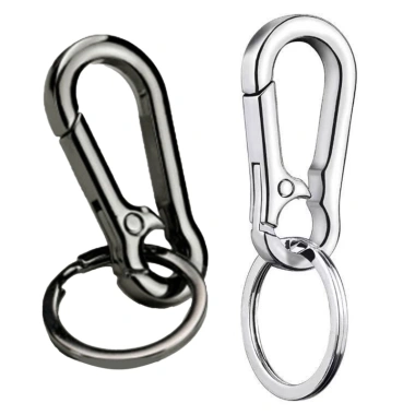 Khóa Carabiner Hợp Kim Siêu Bền, Chống Mất Chìa Khóa Xe Đạp và Dụng Cụ Câu Cá - POOP Nhanh