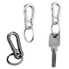 Khóa Carabiner Hợp Kim Siêu Bền, Chống Mất Chìa Khóa Xe Đạp và Dụng Cụ Câu Cá - POOP Nhanh 7